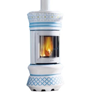 LADY FIRE Amelie white + комплект керамики MIKONOS